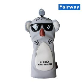 Golf Club Head Cover Cartoon Cute Animal Koala (Option: Fairway Wood)