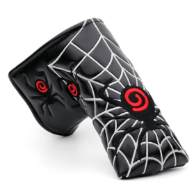 Golf putter cover (Option: Spider-Black)