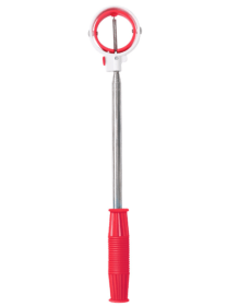 Free Retractable Stainless Steel Golf Ball Picker (Option: Red-1PC)