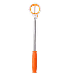 Free Retractable Stainless Steel Golf Ball Picker (Option: Orange-1PC)