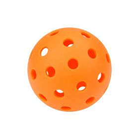 Outdoor Sports Practice Toy Hollow Ball (Color: orange)