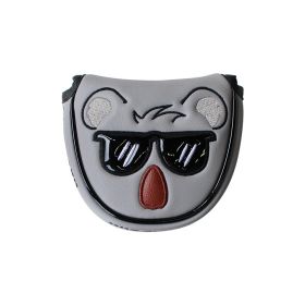 Golf Club Head Cover Cartoon Cute Animal Koala (Option: Big Round)