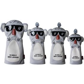 Golf Club Head Cover Cartoon Cute Animal Koala (Option: 1and3and5andUT)