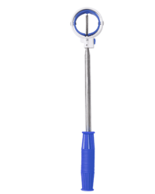 Free Retractable Stainless Steel Golf Ball Picker (Option: Blue-1PC)