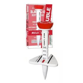 Silica Gel 1 Pc Golf Tee Set Accessories (Color: Red)