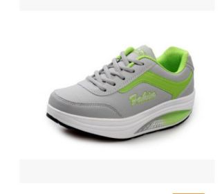 Wholesale Women's Sports Shoes Low-top New Style Shaking Women's Shoes Low-top Casual Sports Women's Shoes Manufacturers Foreign Trade (Option: Green-42)